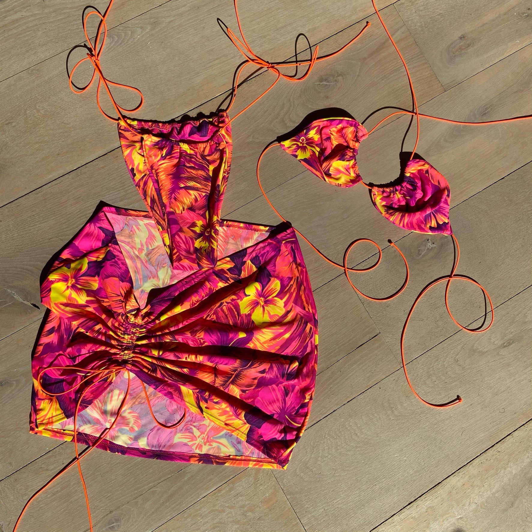 Cord Bikini - Tahitian (choose your colour) image 2