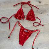 Metallic red - Cherry charm full outfit image 4