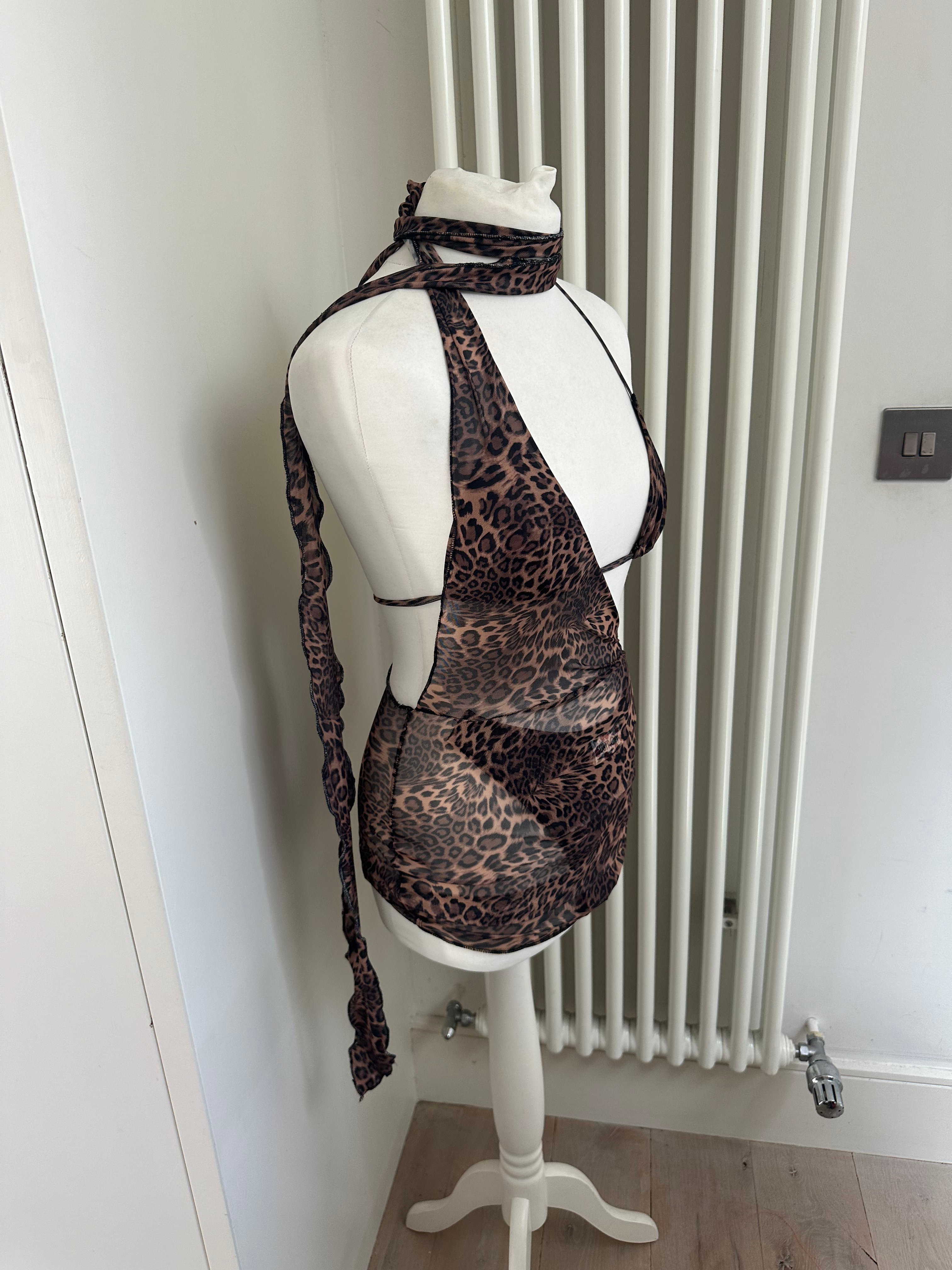 Leopard - Full set bikini & cover up dress bundle deal image 6
