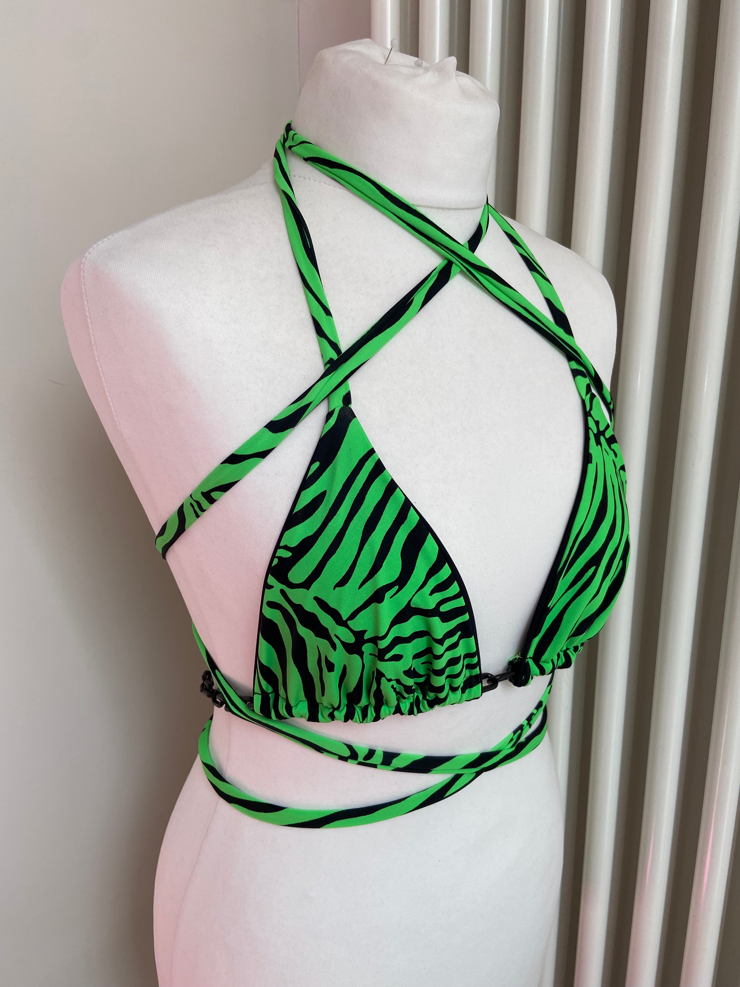 3 piece set - Neon tiger - (Choose your colour) image 4