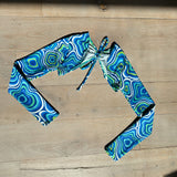 Groovy baby print (Blue & Green) - Bikini, extreme crop & mini skirt image 2