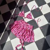 Pink disco cherry - Skirt only image 1