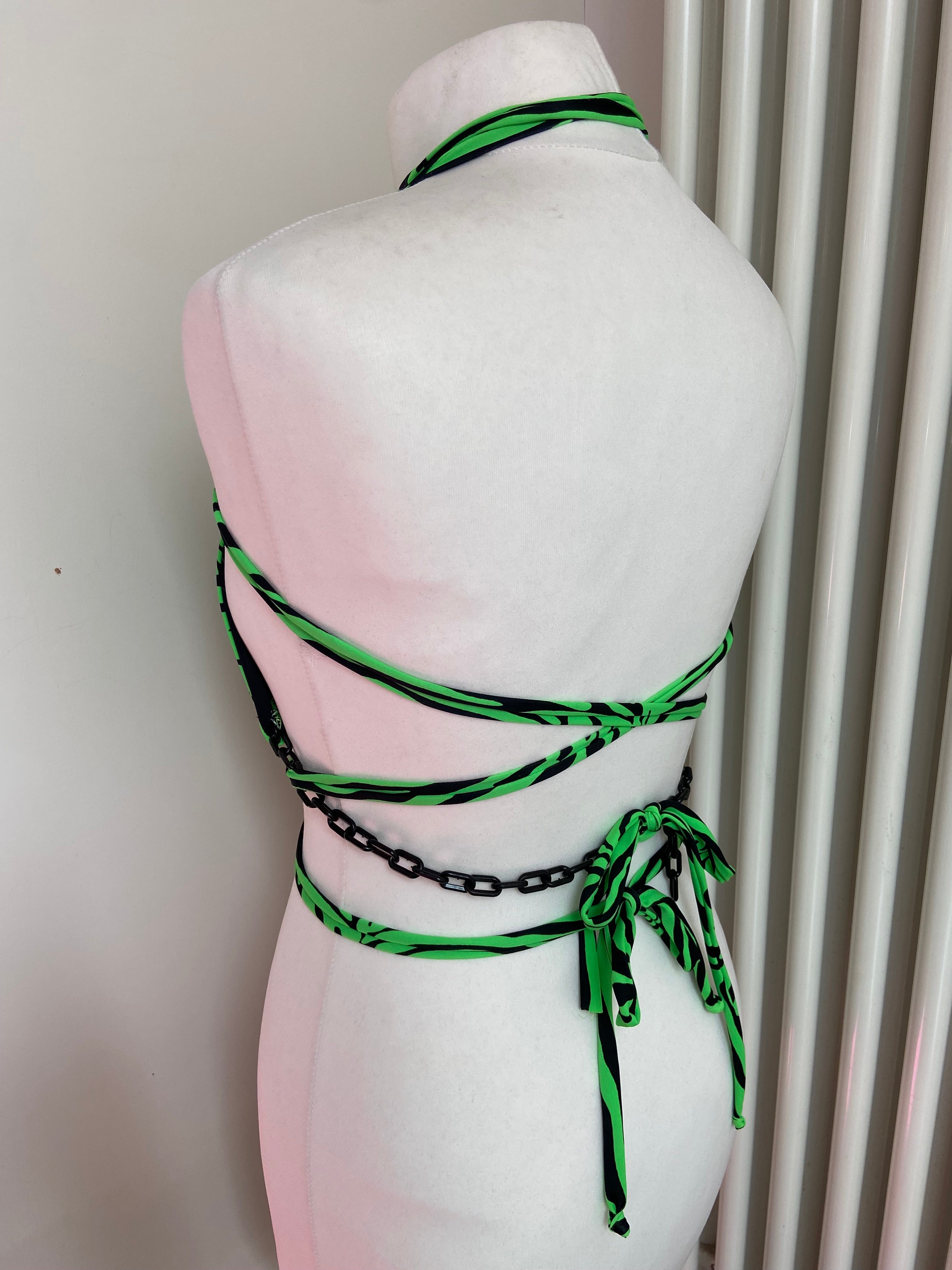 3 piece set - Neon tiger - (Choose your colour) image 5