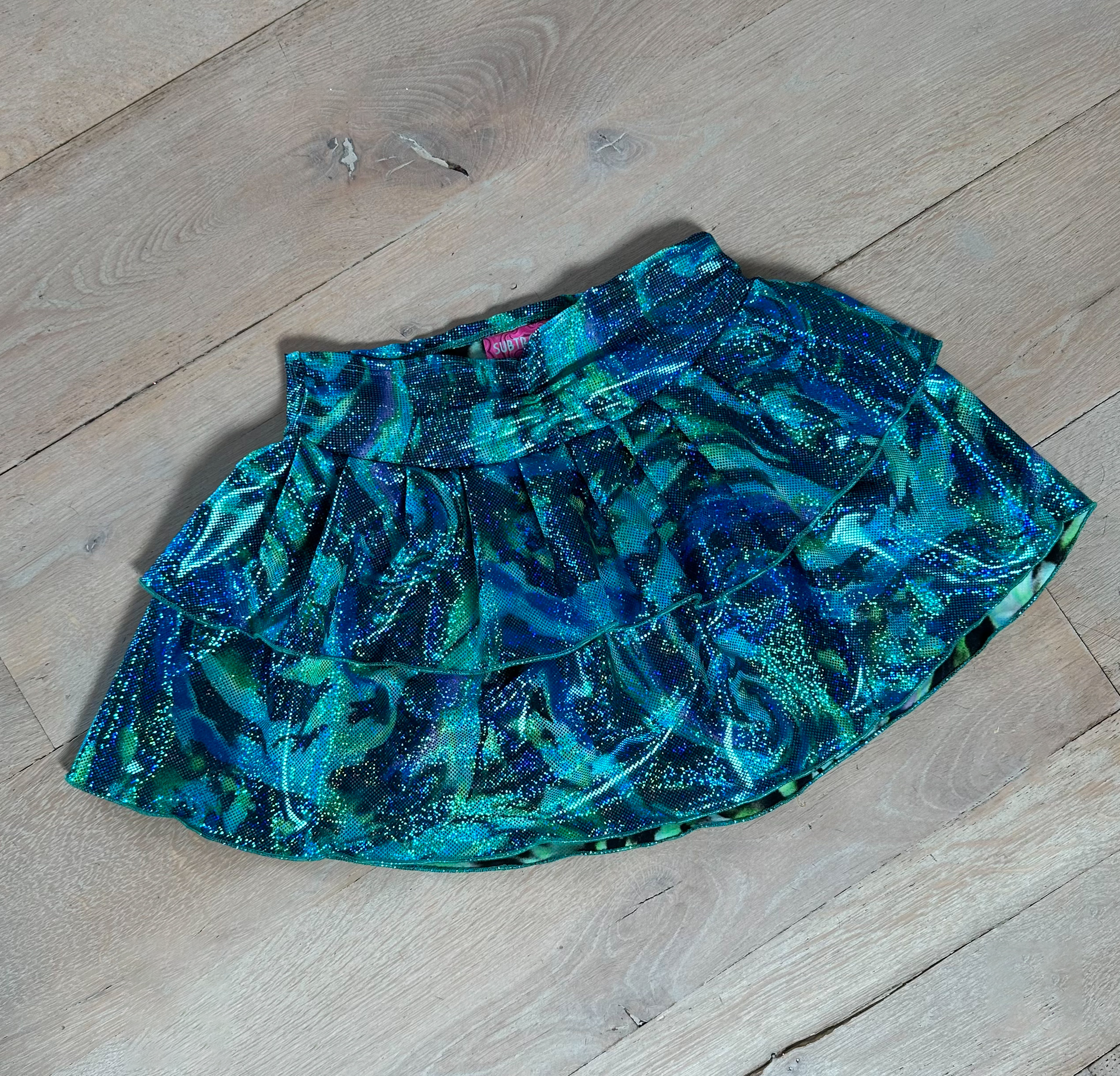 Vortex - Bralet & doubled layered skirt with built in knickers image 3