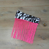 Monochrome Swirl - Unitard & Fringe sleeve image 4