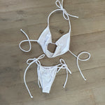Bikini top & tie bottoms - Choose your colour image 0