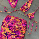 Bikini set & skirt - Tahitian (choose your colour) image 1