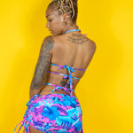 Strappy bikini set & skirt - Tahitian (choose your colour) image 4