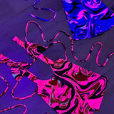 Unitard - UV Wavey print (Pink) image 4