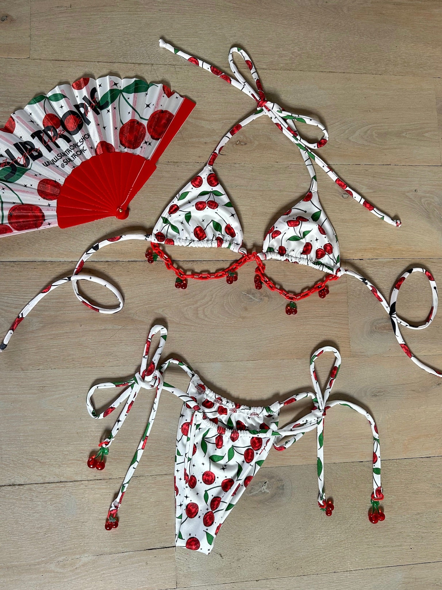 Disco Cherry - Full Bikini image 3