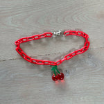 Cherry chain choker image 0