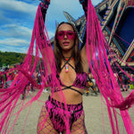 UV Pink Flame - Chain top &  bottoms  image 1