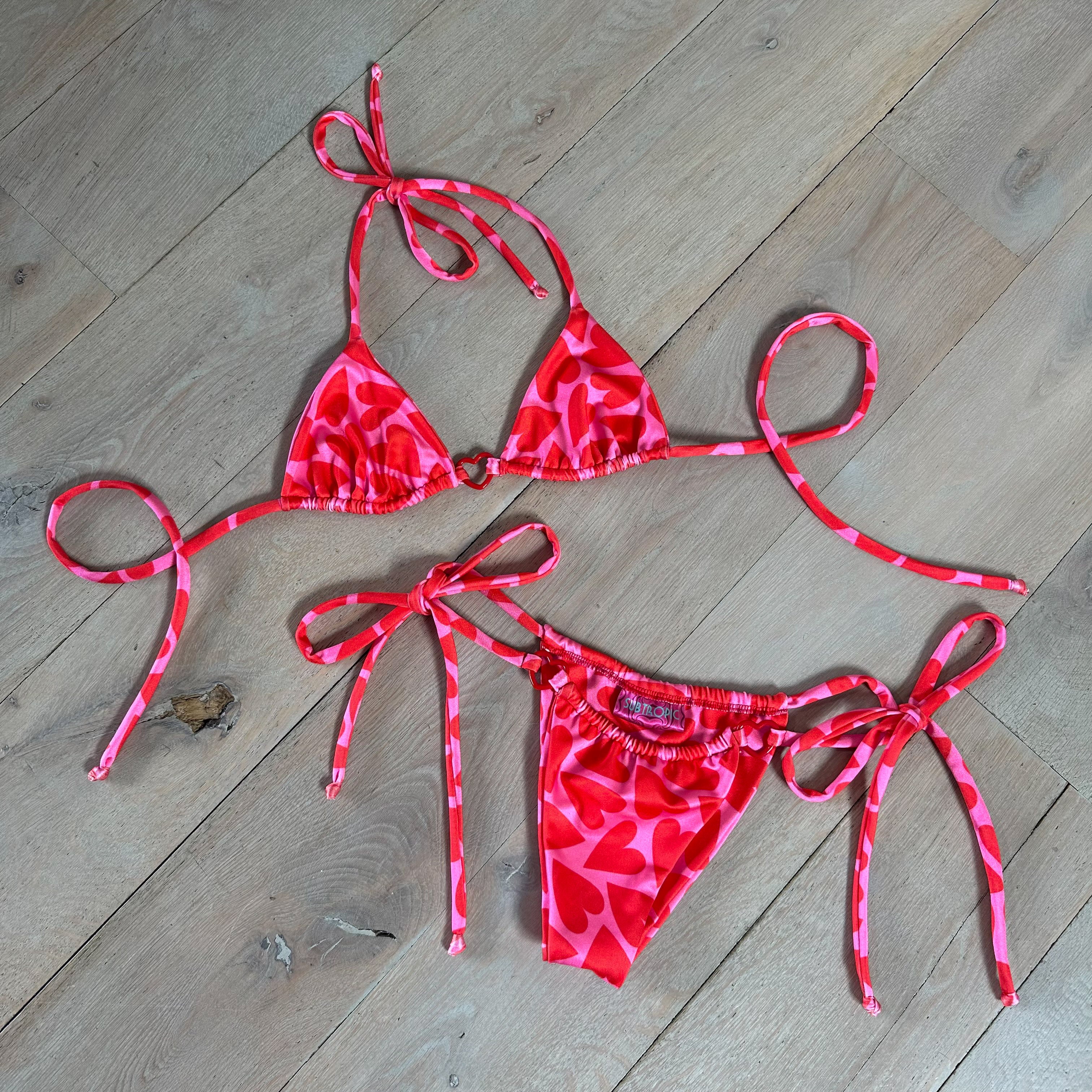 Love hearts - Bikini top & bottom image 0
