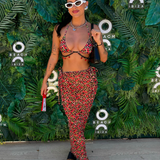 Bikini & Maxi Skirt Set - Leocherry