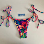 Tahitian Bikini Set - Tie front, strappy bottoms image 3