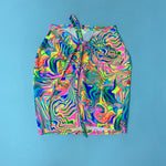 Top & Skirt - No arm sleeves - Psychedelic print image 5