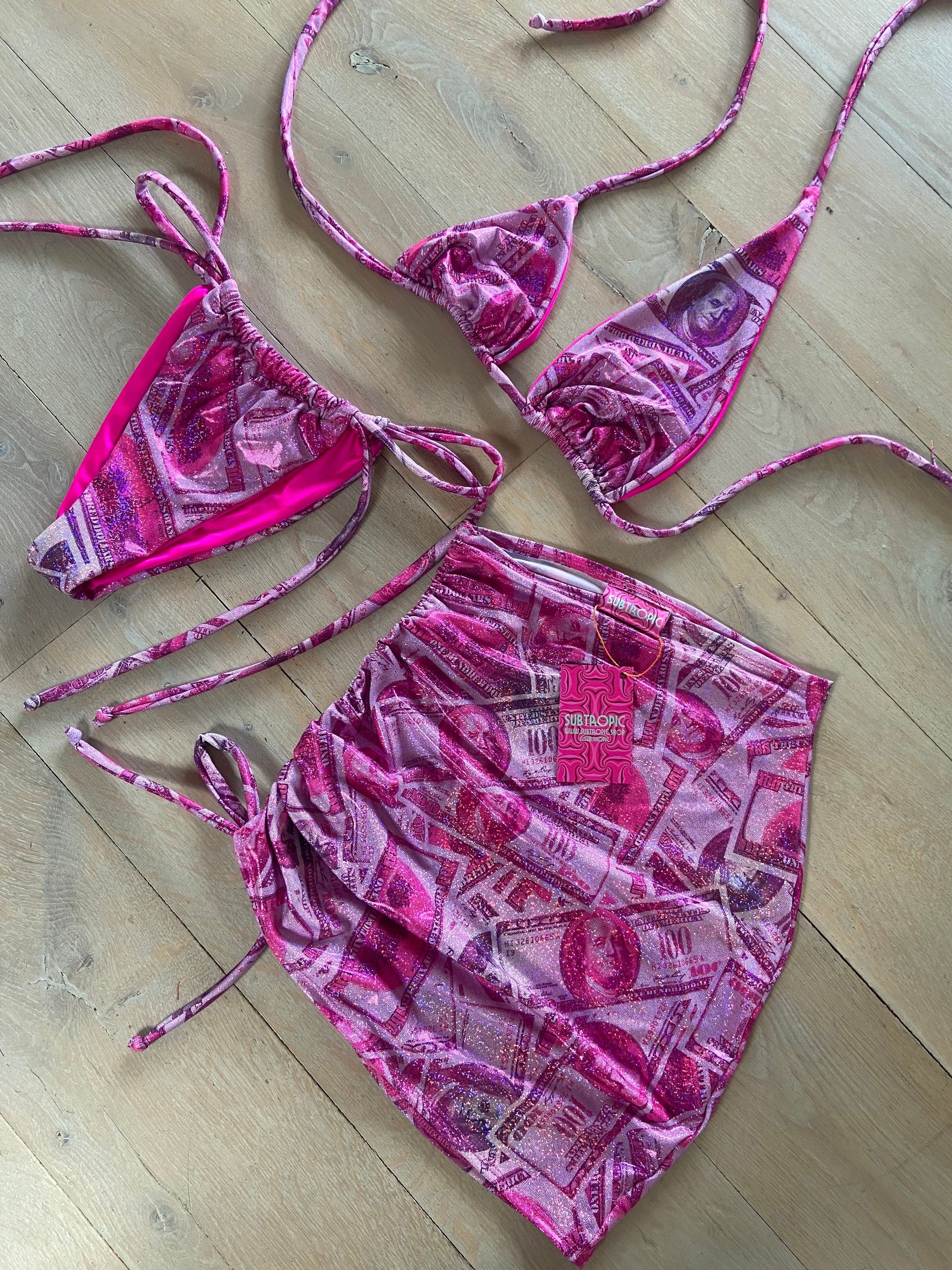 Money Set - Top & Skirt only (Choose your colour) image 1