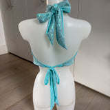 Sequin Cowl Neck Top