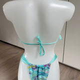 Ocean Sequin Embroidered Halterneck/Bandeau Bikini Top