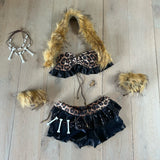 Cave Girl Costume (With Shorts)