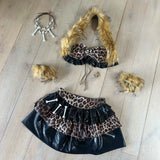 Cave Girl Costume (With Skirt)