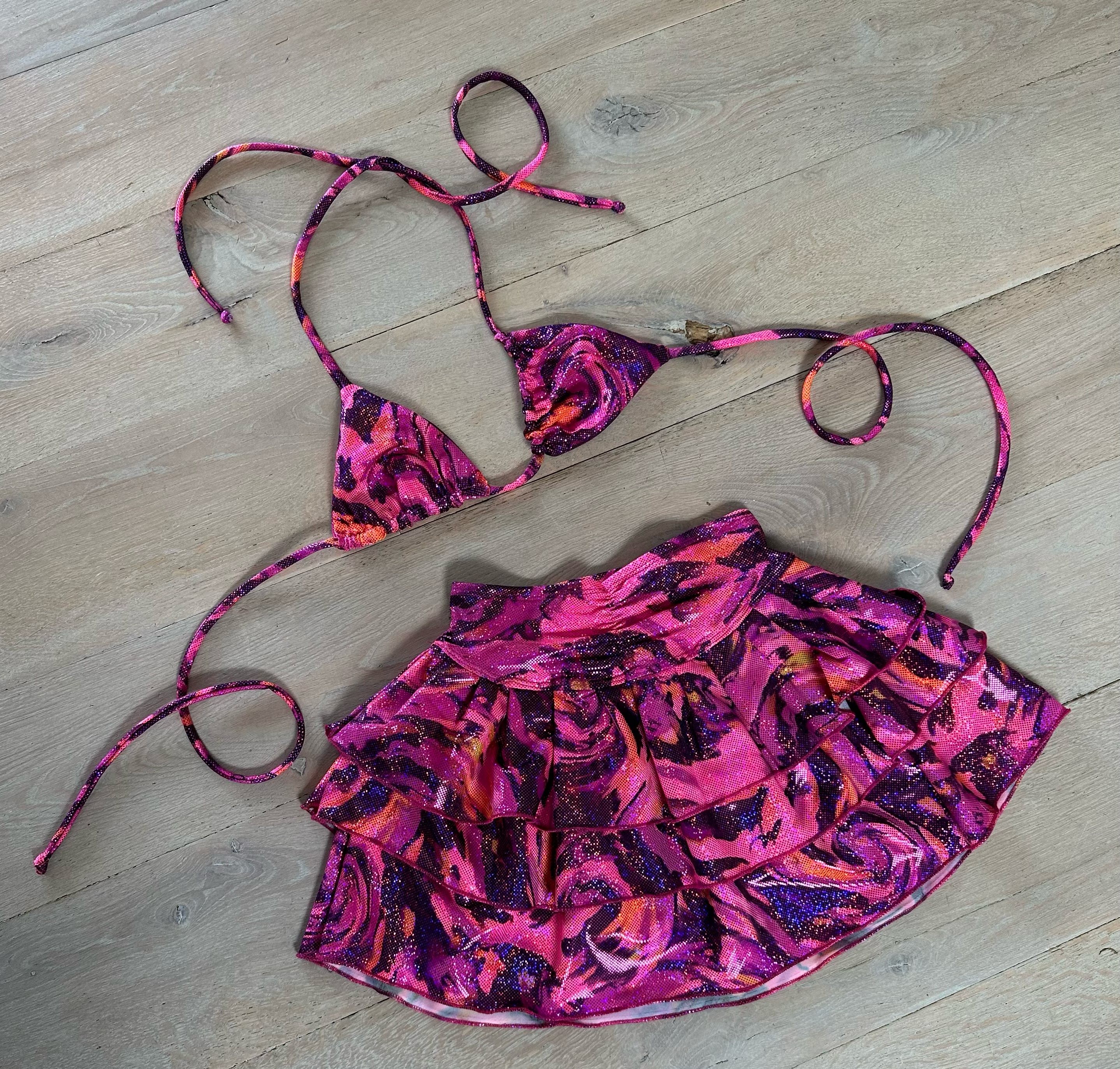 Vortex - Multiway bralet & three layered skirt image 1