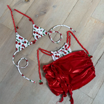 Disco Cherry / Metallic red - Bikini & Skirt image 1