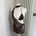 Leopard - Full set bikini & cover up dress bundle deal image 5