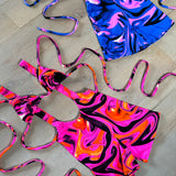 Unitard - UV Wavey print (Pink) image 9