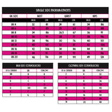 Bandeau, Arm sleeves & Shorts set - UV Wavey print (Pink colour) image 7