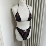 Leopard - Full set bikini & cover up dress bundle deal image 4