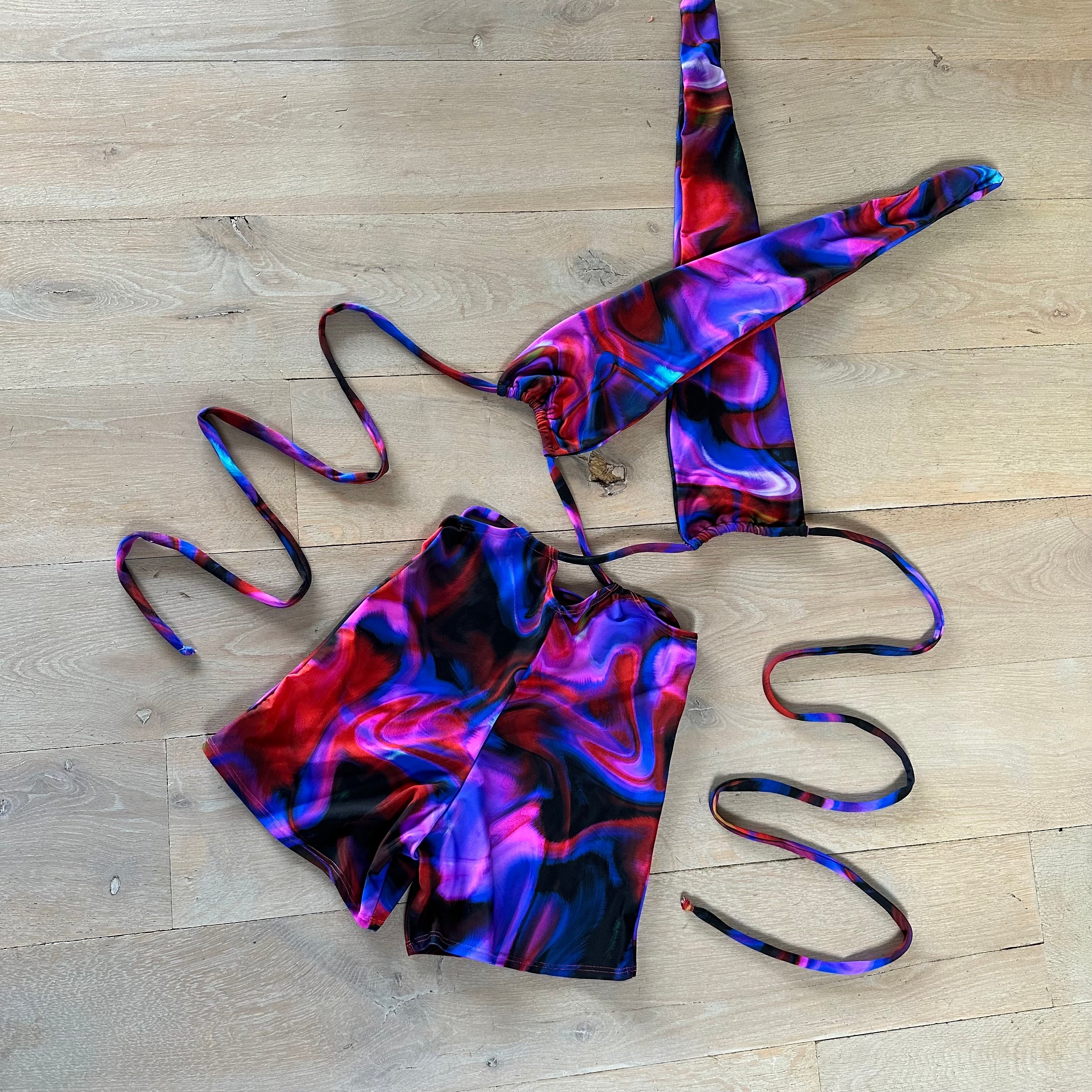 Playsuit - Uv Midnight swirl image 0