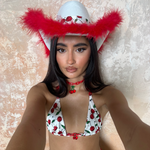 Cherry chain choker image 3