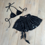 Metallic Black - Bralet & Skirt image 6