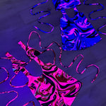 Unitard - UV Wavey print (Pink) image 2