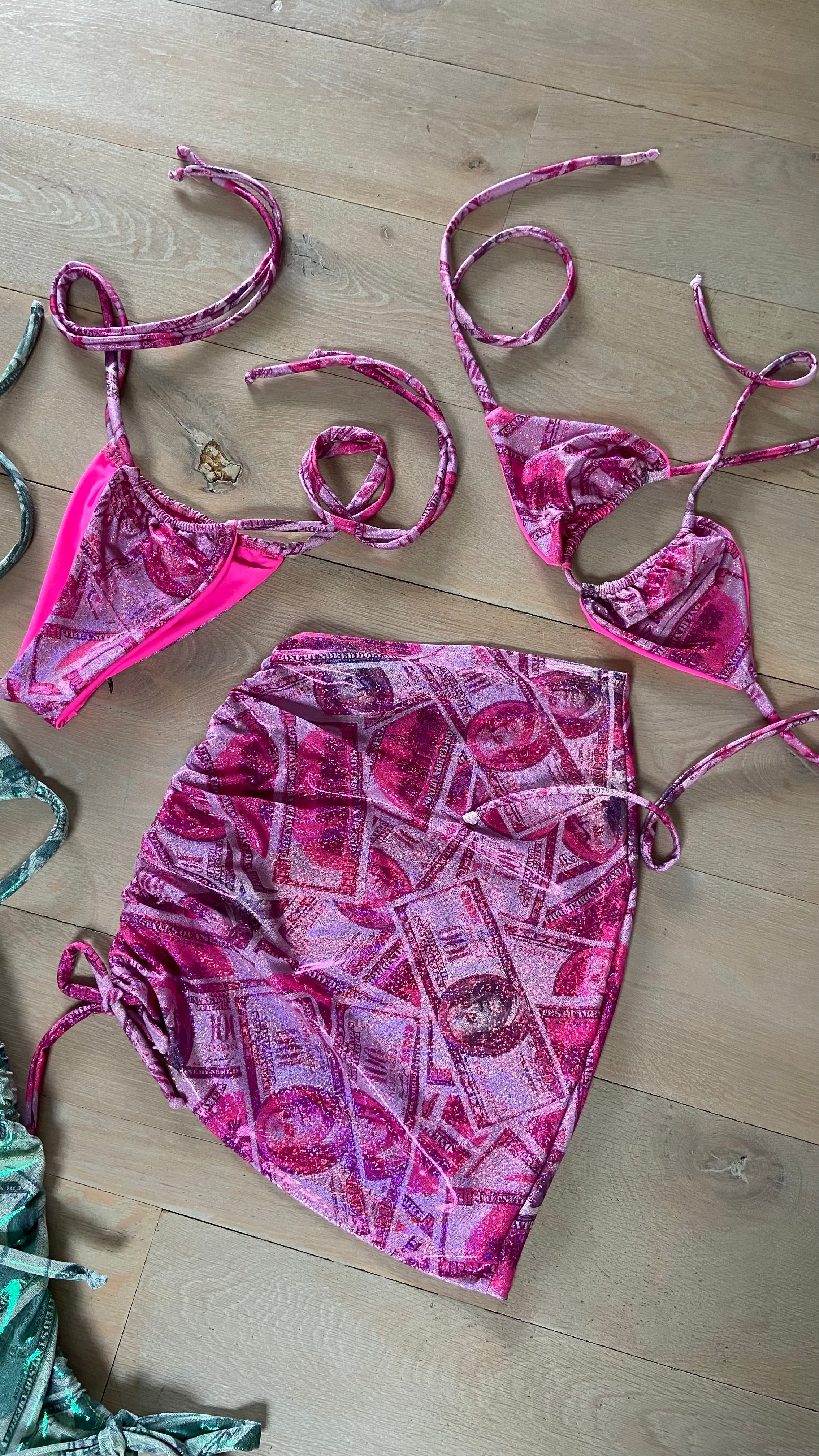 Money Set - Top & Skirt only (Choose your colour) image 5