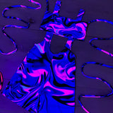 Unitard - UV Wavey print (Blue) image 1