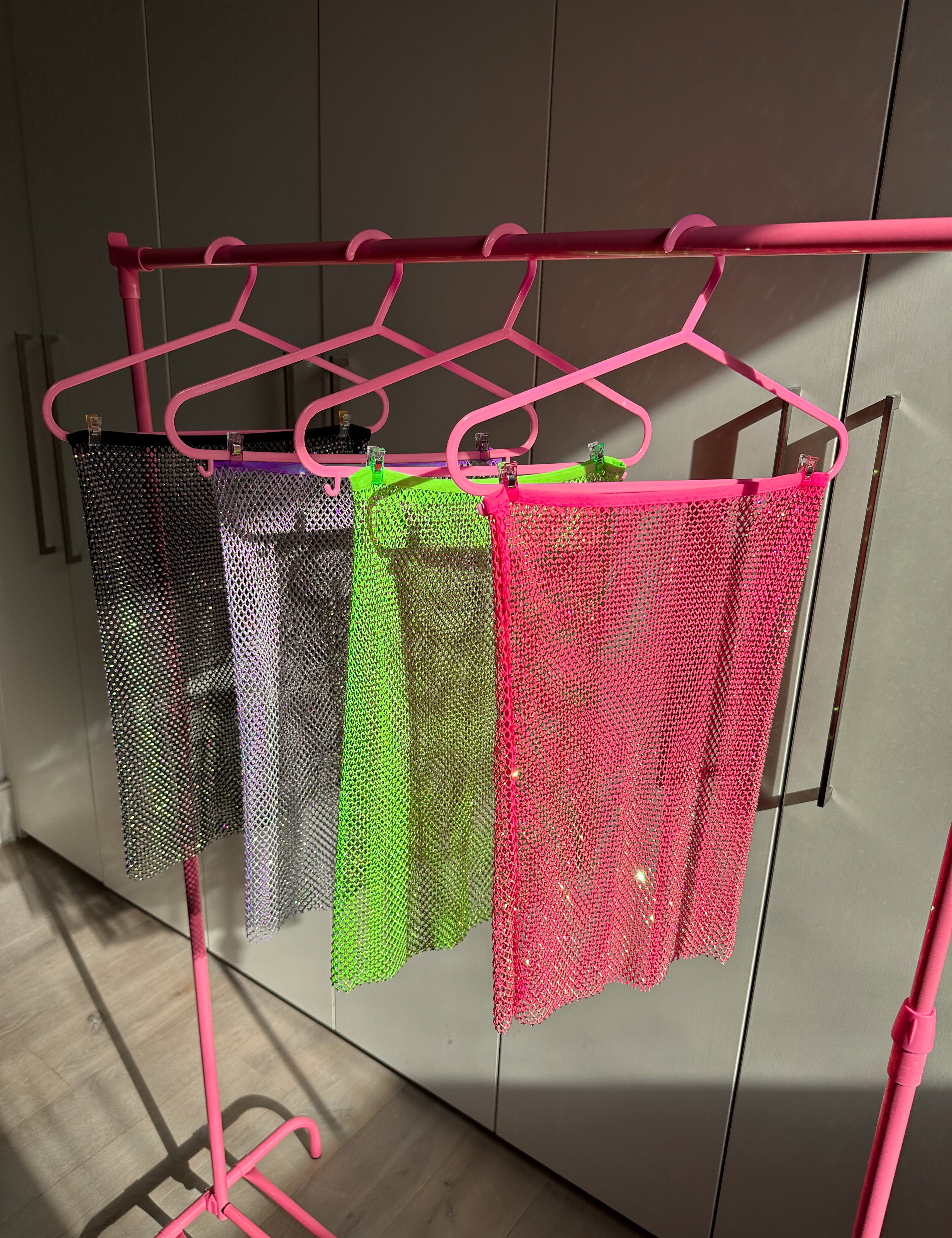 Rhinestone skirt  - Choose your colour image 0