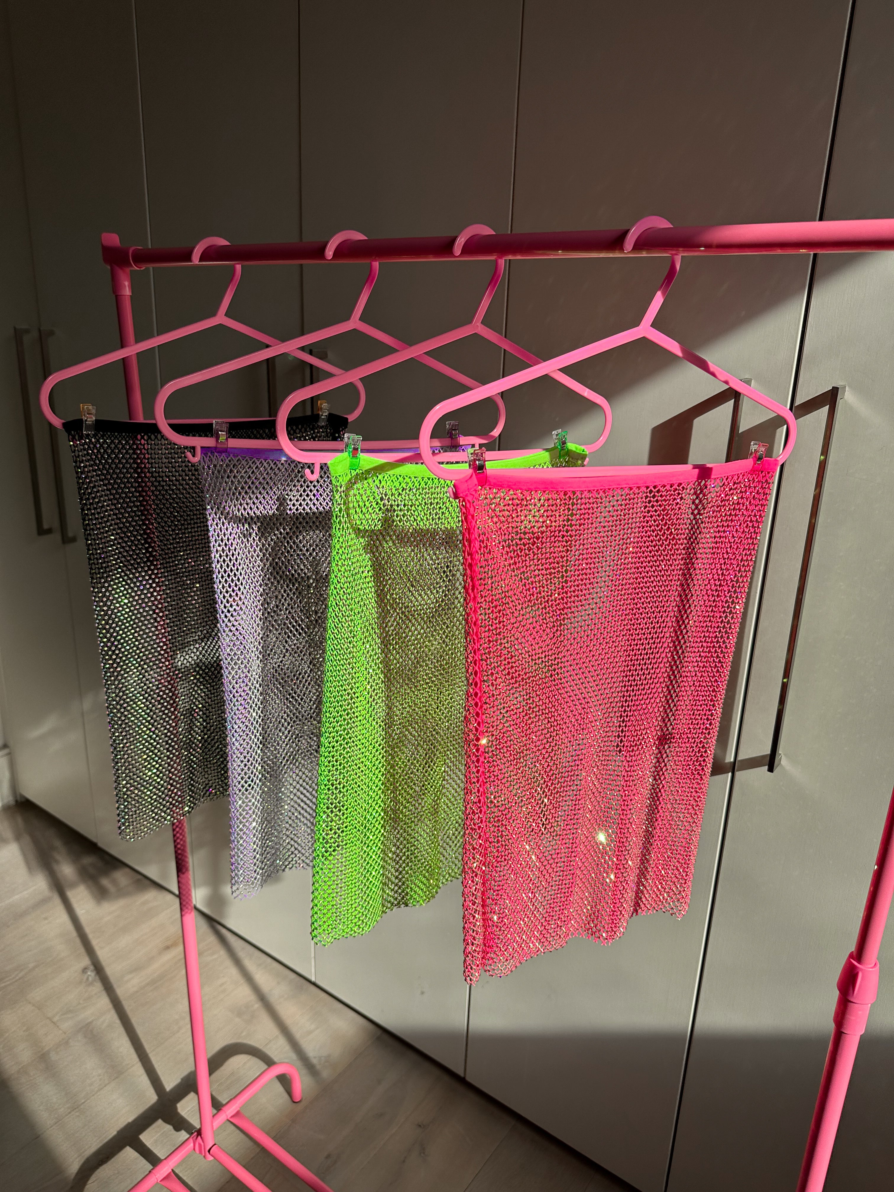 Rhinestone skirt  - Choose your colour image 0