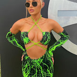 Full set, top, skirt & arm sleeves - Bolt (Choose your colour) image 0